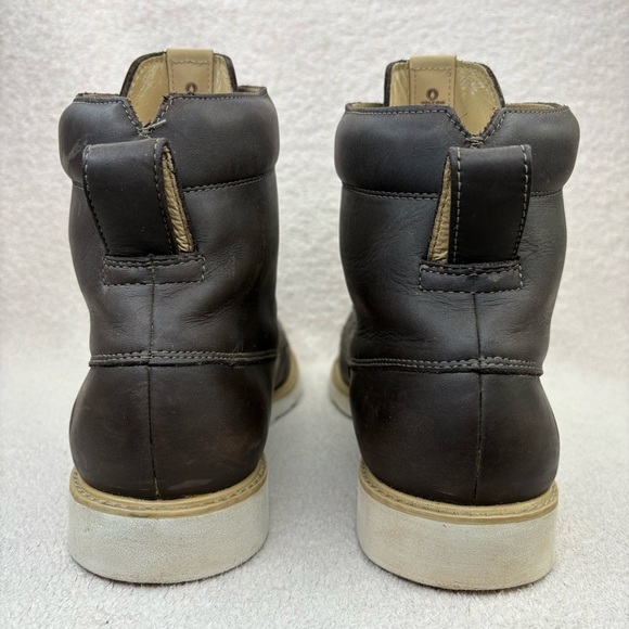 Volcom Smithington II Leather Lace Up Boots Men’s 10 Dark Brown Winter Fall Moto main image 11